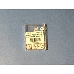 Moore Numbered Map Tacks (Numbers 1-100)